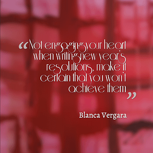 new year's resolutions