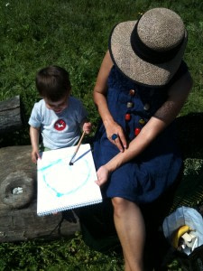 painting at diemerpark2