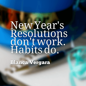 New Year's resolutions